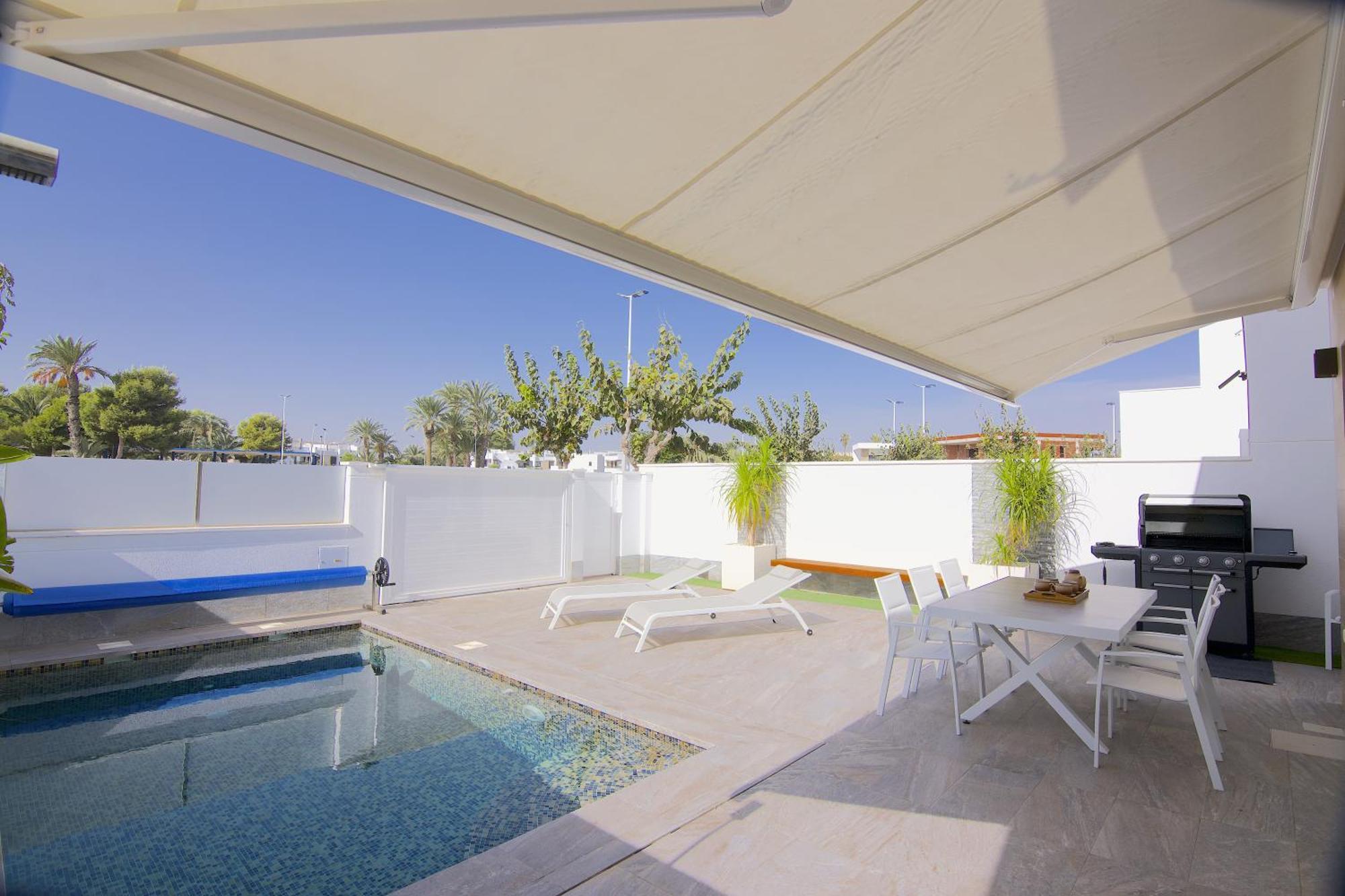 Magnifica Villa En San Pedro De Pinatar San Pedro del Pinatar Dış mekan fotoğraf