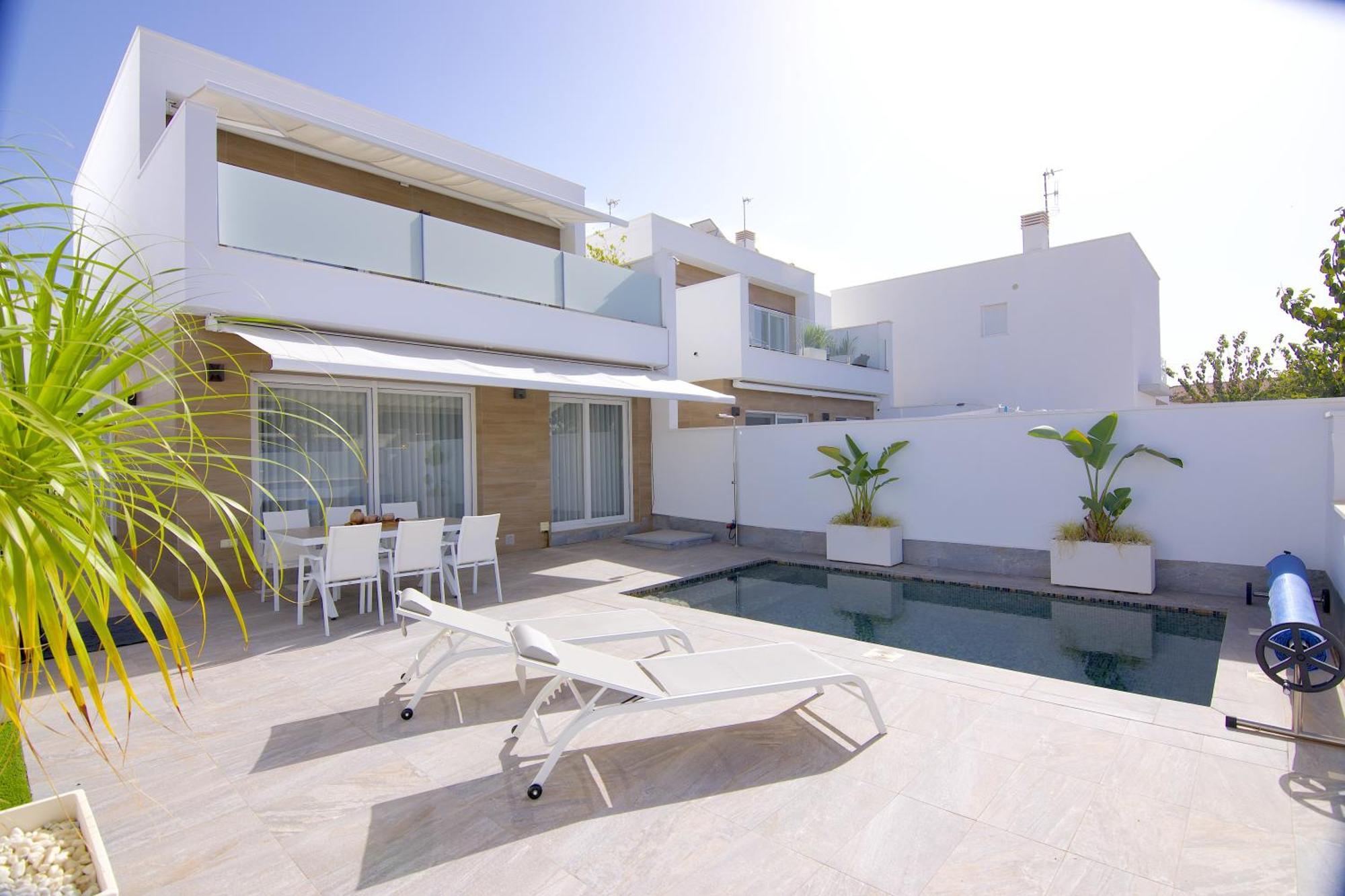 Magnifica Villa En San Pedro De Pinatar San Pedro del Pinatar Dış mekan fotoğraf